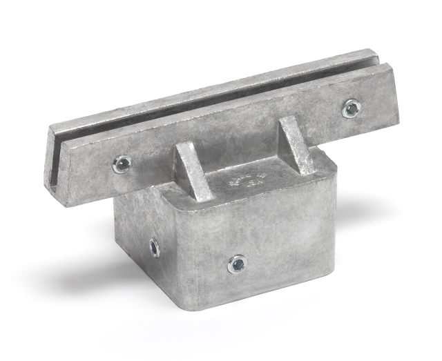 Square Post Top Bracket (5 1/4" wide slot) 10900821 TAPCO