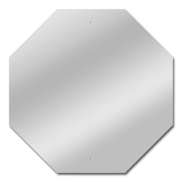 Octagon Raw Aluminum Sign Blanks 102437 Tapco Traffic And Parking