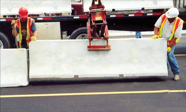 Precast Concrete Temporary Barrier | 100264 | TAPCO - Traffic & Parking - Tapco Traffic And Parking Control Co Inc