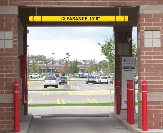 Vehicle Clearance LED BlinkerSignÂ® 2180VCBS TAPCO Traffic