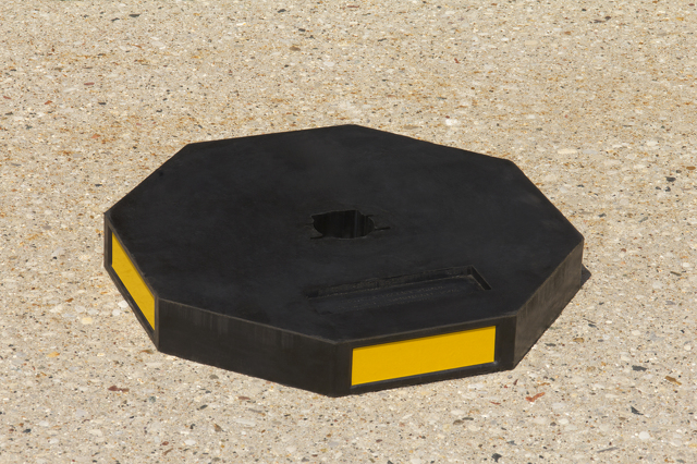 Universal Rubber Sign Base™ | 109798 | TAPCO - Traffic & Parking - Tapco Traffic And Parking Control Co Inc